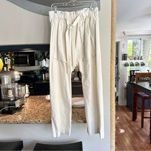 Free People Sky Rider Pants in Ecru